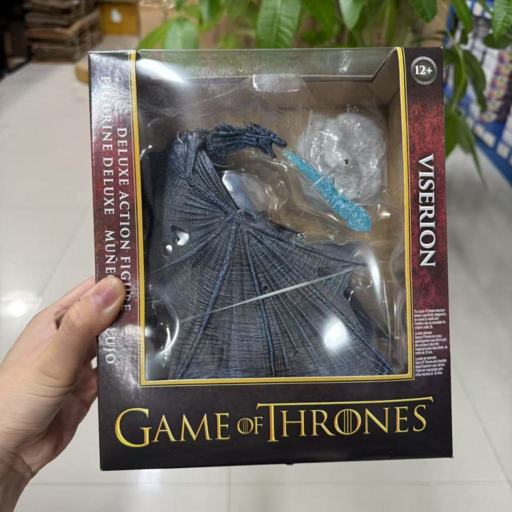 ฟิกเกอร์ game of thrones viserion ice dragon สําหรับตกแต่งบ้าน
