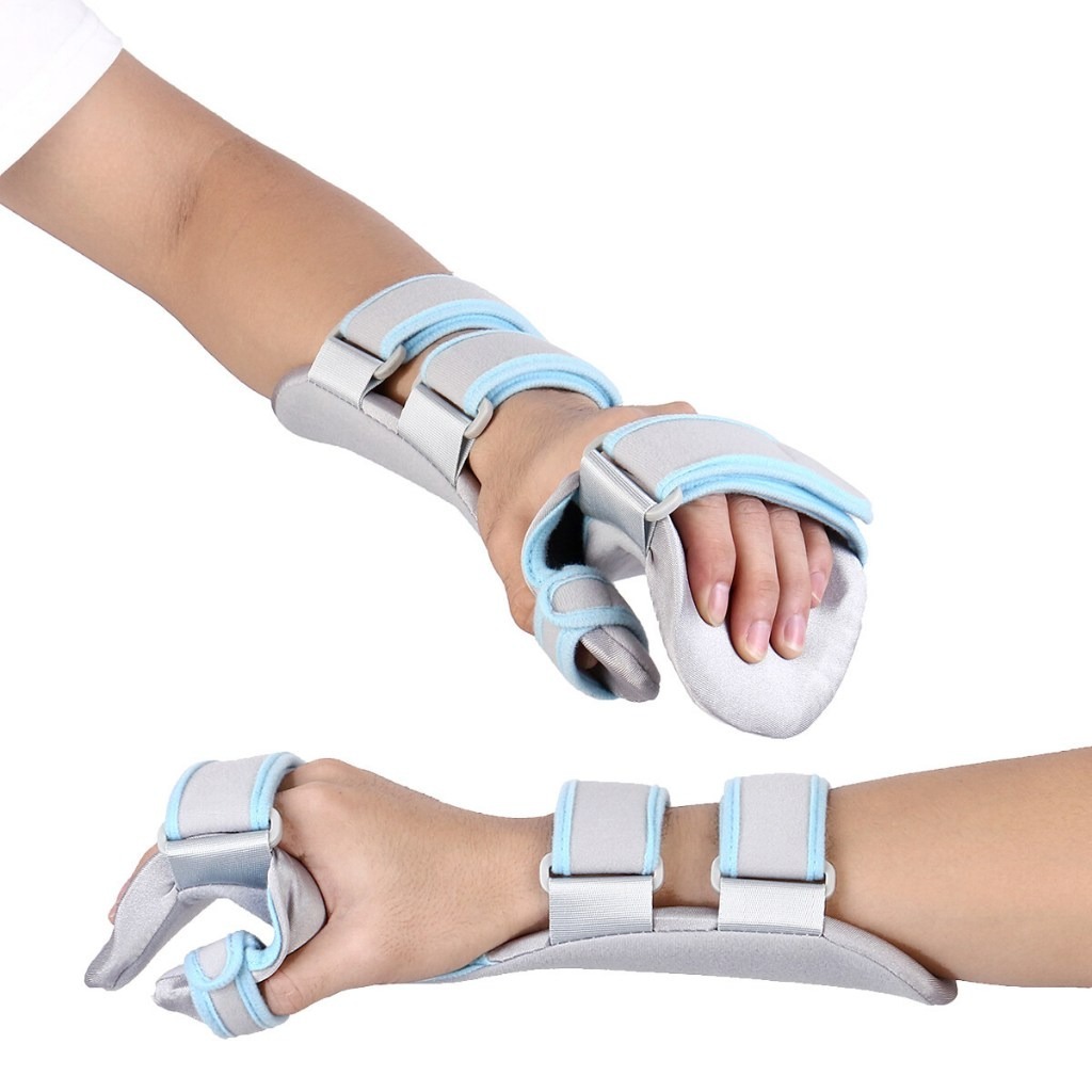 ที่จับสนับสนุนข้อมือวงรั้งอเนกประสงค์พักผ่อนเฝือกแขนท่อนปลายข้ออักเสบข้อมือมีหลุมมือ