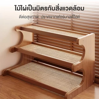 วางของบนโต๊ะ ชั้นจัดระเบียบบนโต๊ะทำงาน ชั้นวางอเนกประสงค์ ชั้นวางของ ประหยัดพื้นที่ ติดตั้งง่าย