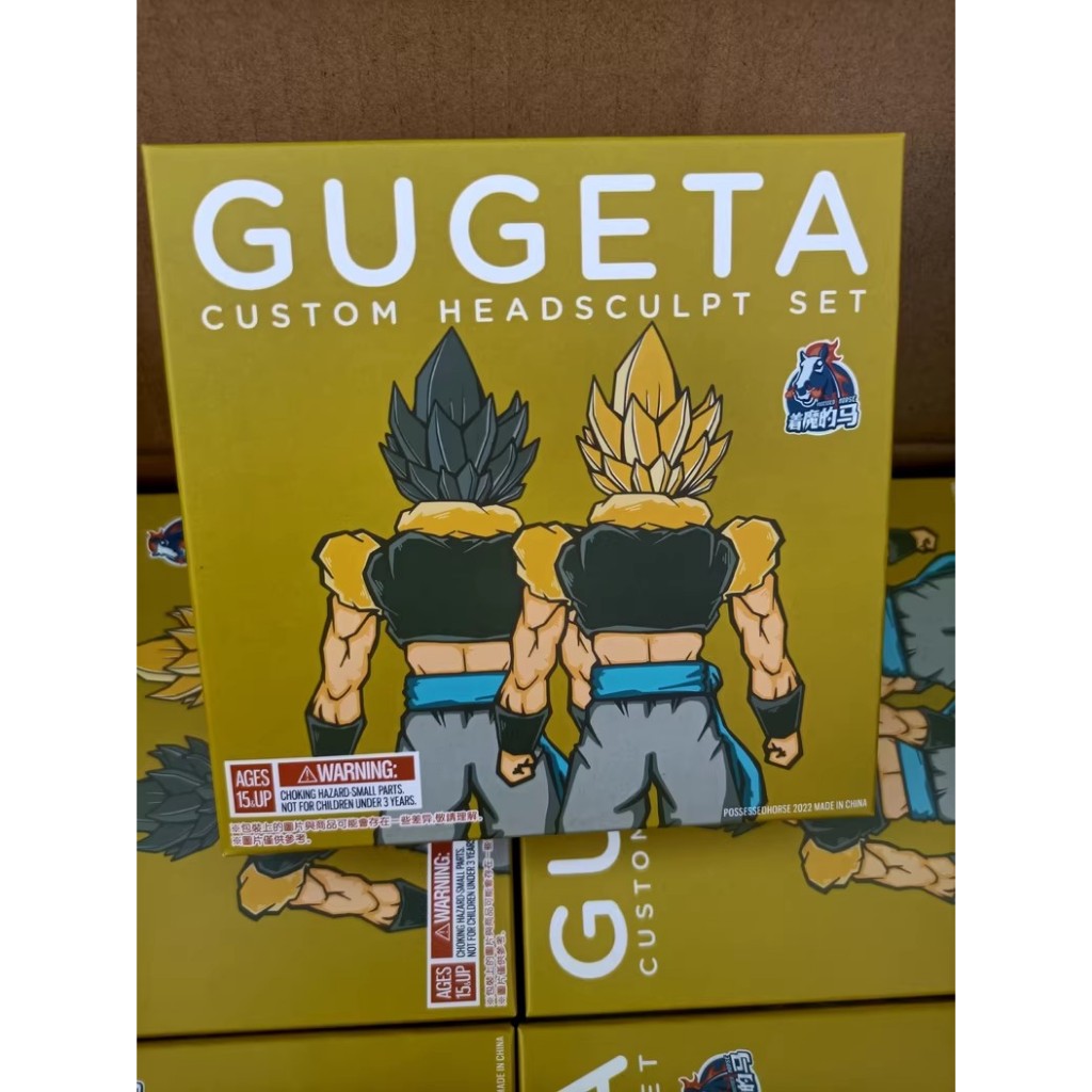 Enchanted Horse SHF Gogeta Super Saiyan/ปกติเปลี่ยนสีรุ่น Head Sculpture Accessory Pack