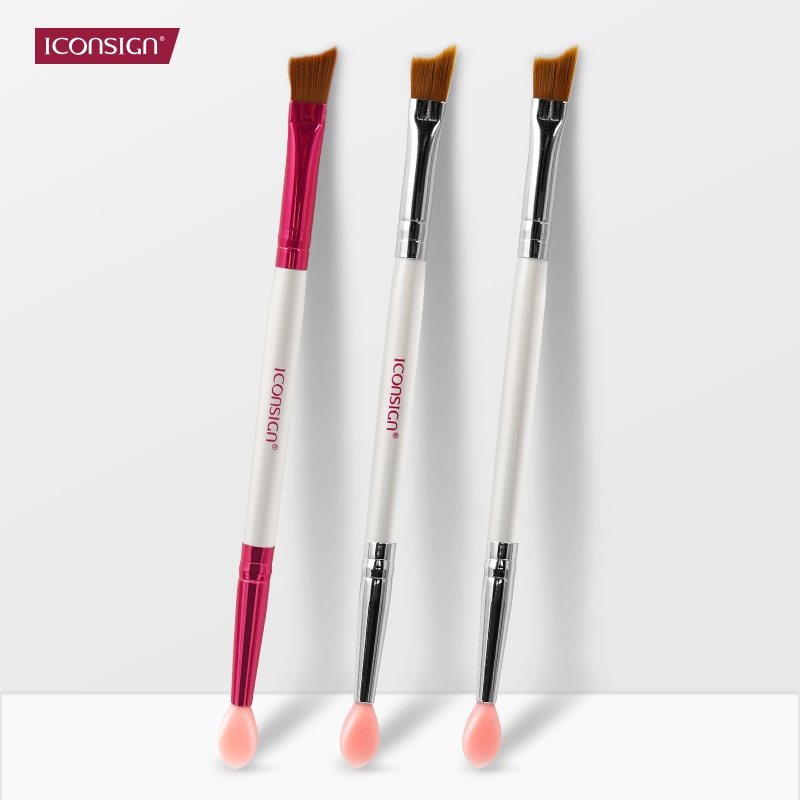 ICONSIGN Lash Brow Lift Brush 2-IN-1 Double Head Dual-Use Brush For Eyelash Eyebrow Perm Dyeing