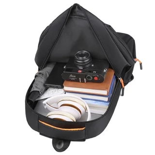 พร้อมส่ง กระเป๋าเป้สะพายหลัง สีดำ ผ้าออกฟอร์ด Backpack กันน้ำ สําหรับผู้ชาย