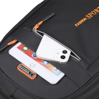 พร้อมส่ง กระเป๋าเป้สะพายหลัง สีดำ ผ้าออกฟอร์ด Backpack กันน้ำ สําหรับผู้ชาย