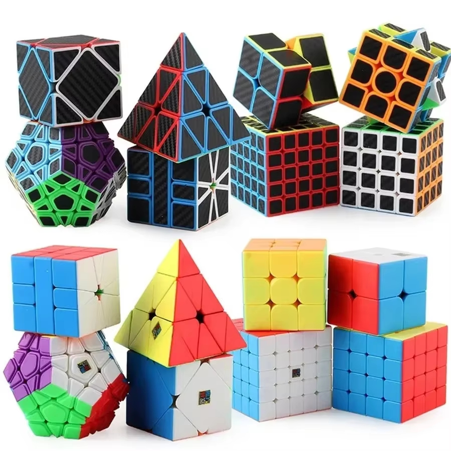 MoYu ชุดกล่องของขวัญ Cube 2x2 3x3 4x4 5x5 Megaminx Skewb พีระมิด Cube MeiLong เหมาะสําหรับผู้เริ่มต้