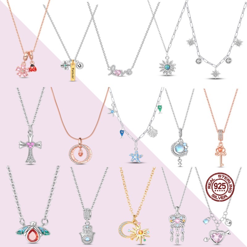 สร้อยคอมงคลทำจากเงิน Sterling 925 ลายกามเทพลูกศร เหมาะสำหรับเป็นของขวัญวันวาเลนไทน์