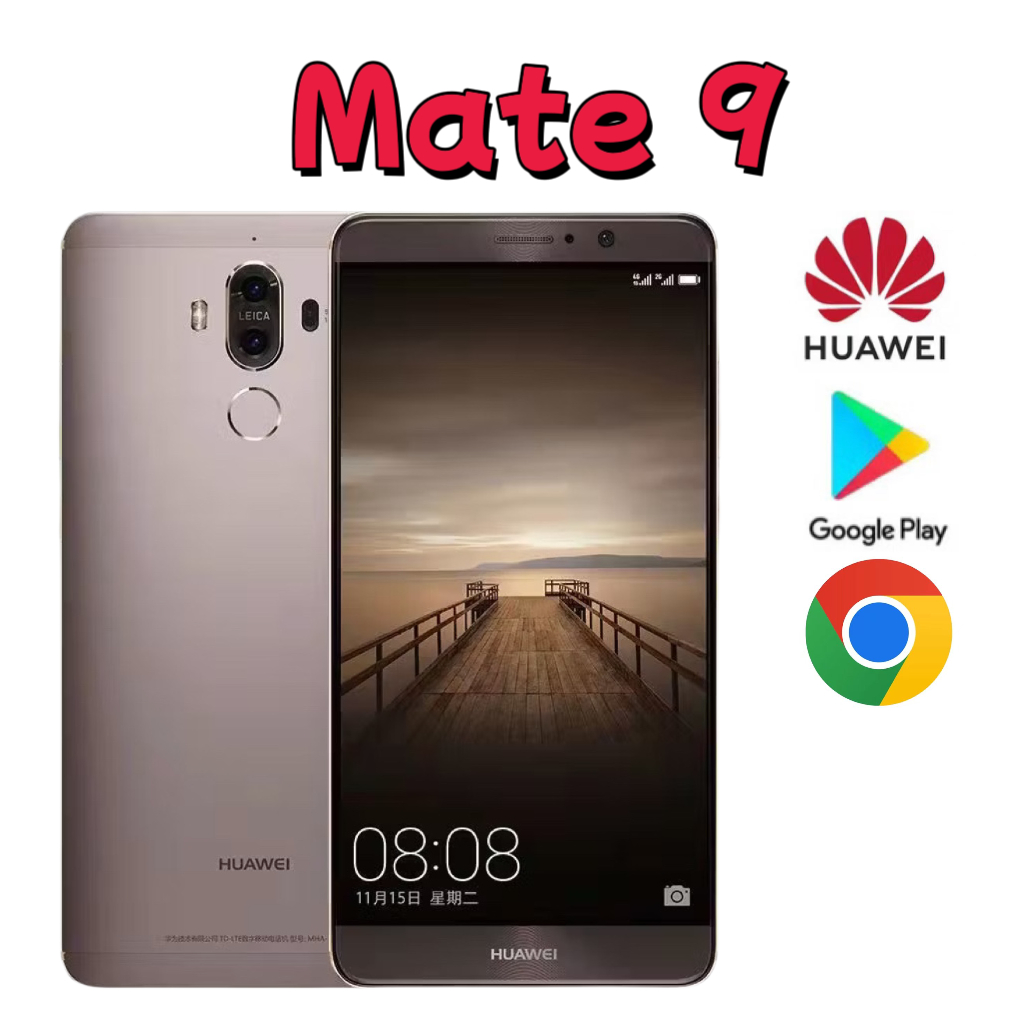 Huawei Mate9 4+64g 6+64/128GB 5.9 นิ้ว 20.0PM ใหม่ 90%