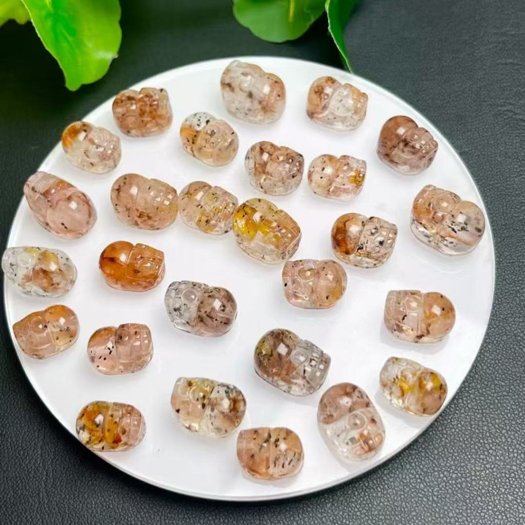 สีดําทองธรรมชาติ Super Pixiu ประมาณ 13 มม.แกะสลักชิ้นเครื่องประดับน่ารัก Hand-Made เครื่องประดับ diy อุปกรณ์เสริม Simple All-Match ของขวัญ