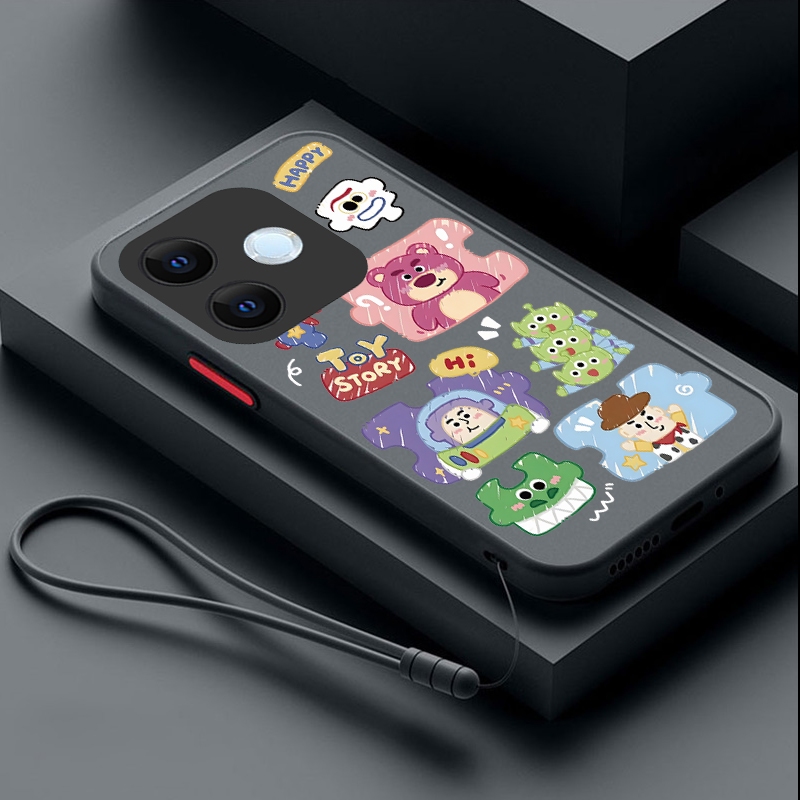 OPPO A5i Pro a5i เคสการ์ตูนคลาสสิก น่ารัก DisneyLotso Hybrid Translucent Matte Cover