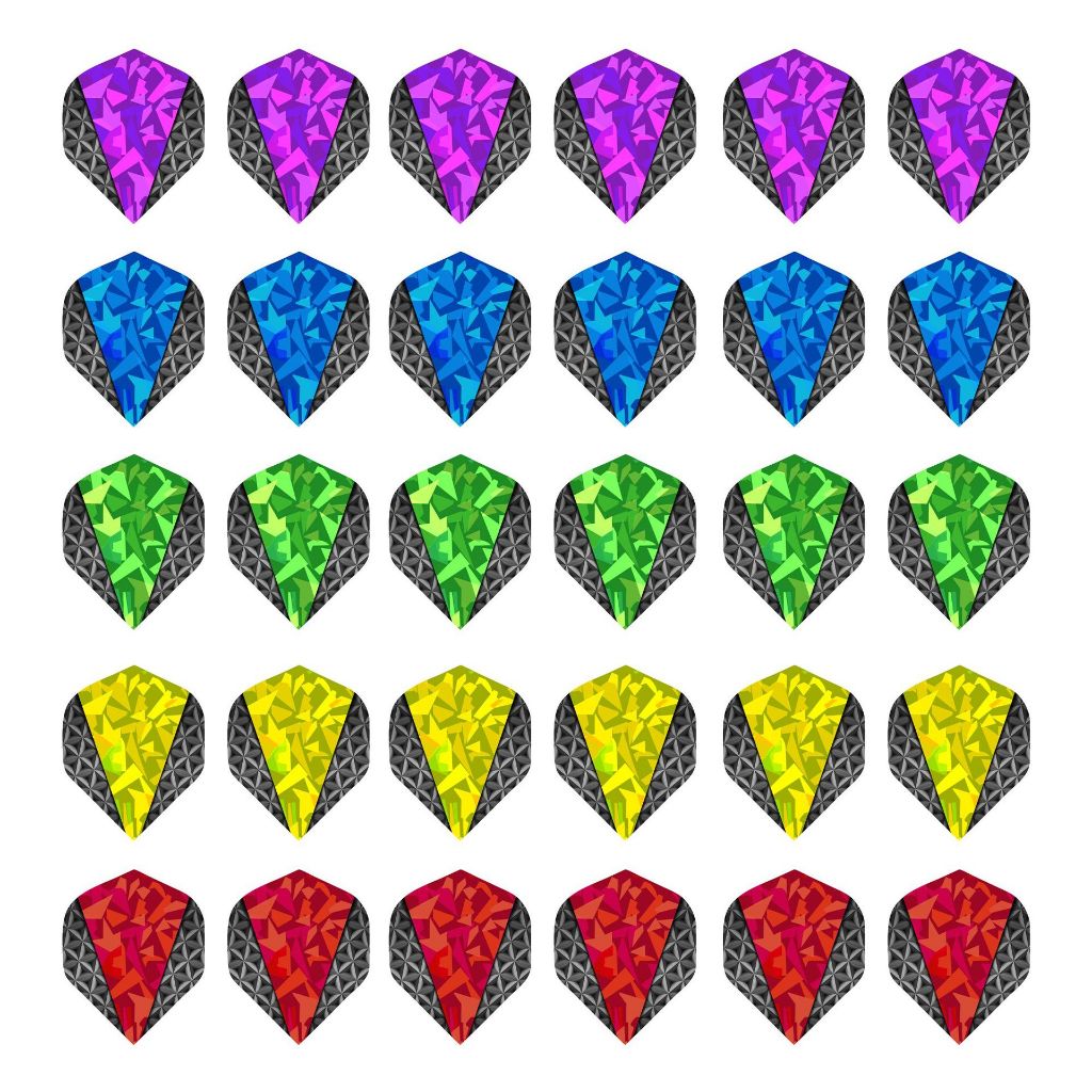 GOODARTS 30 ชิ้น Dart Flights Darts Wings