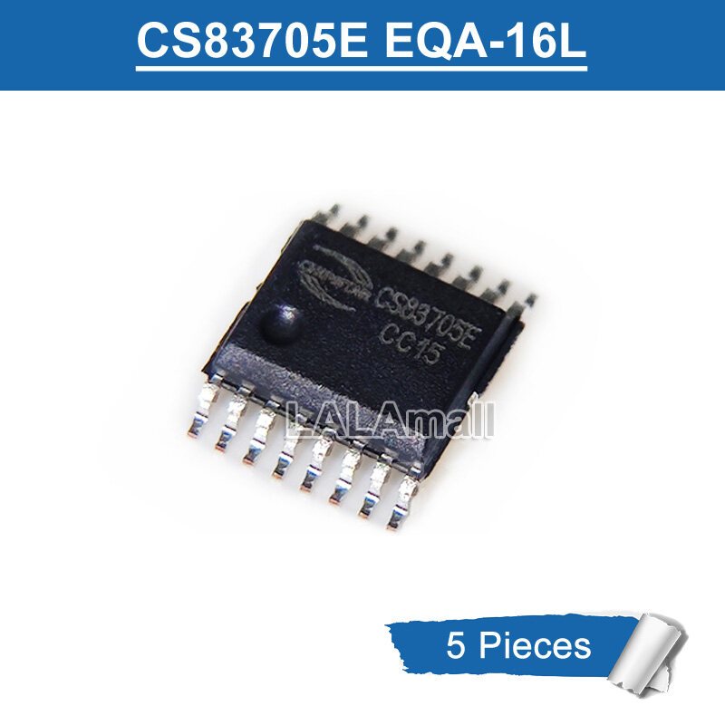 5 ชิ้น CS83705E EQA-16L SMD 26W เครื่องขยายเสียงชิป IC ใหม่เดิม