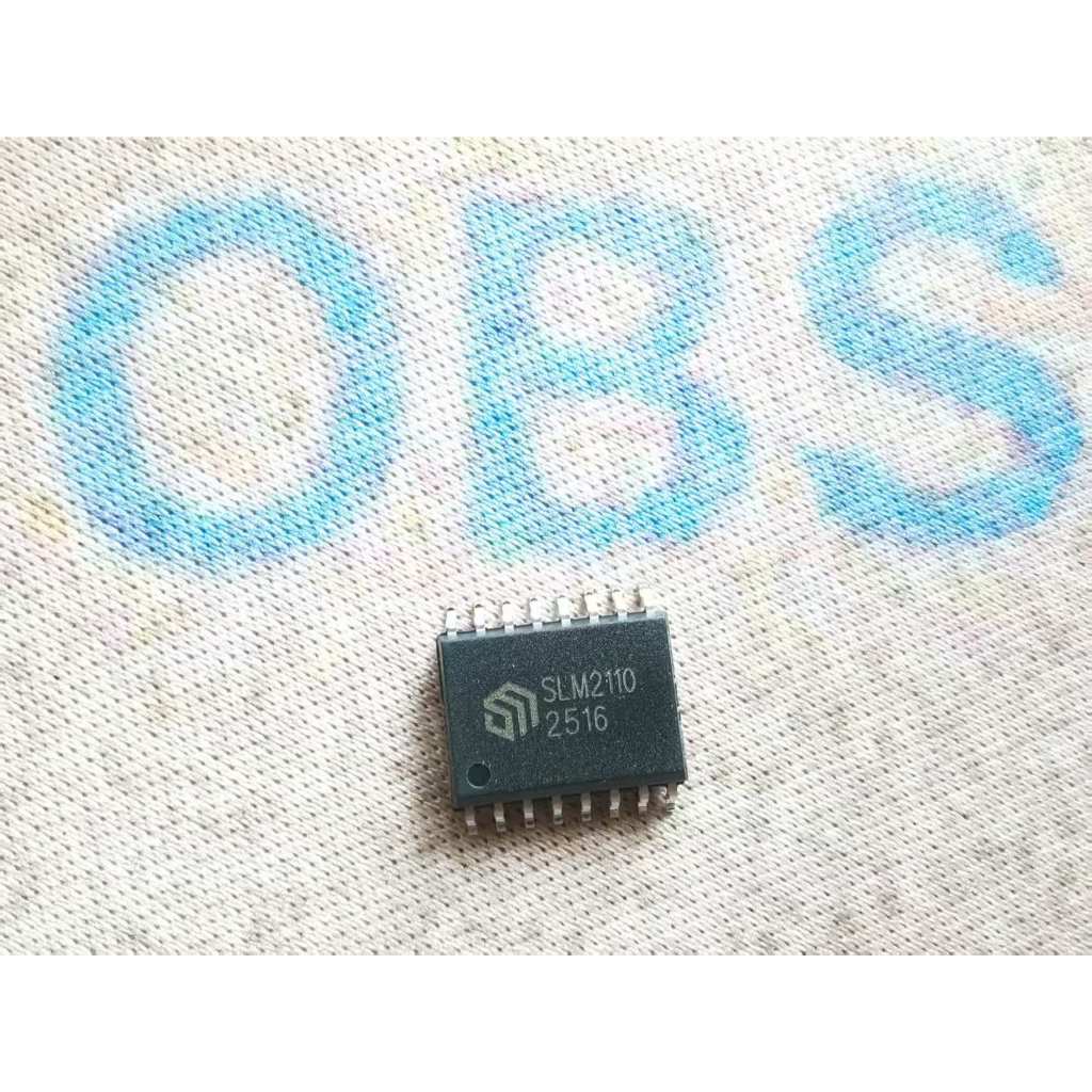 ((5 ชิ้น) SLM2110 Full Bridge/Half Bridge Driver IC Chip SLM2110 Patch SOP16 ยี่ห้อใหม่