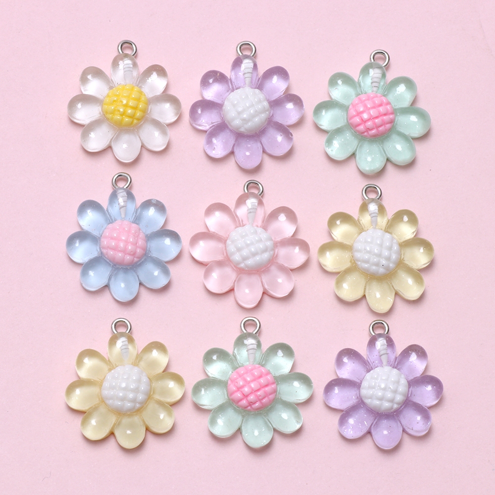 10ชิ้นใหม่ น่ารัก เล็กๆน้อยๆสีขาวสีชมพูเรซิ่นจี้เสน่ห์ ทําเอง สร้อยคอสร้อยข้อมือต่างหูพวงกุญแจอุปกรณ์เสริม