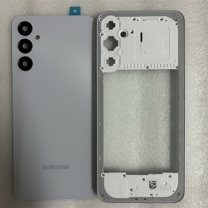 สําหรับ Samsung Galaxy A05S SM-A057F Full Housing Case กรอบกลาง + แบตเตอรี่ด้านหลังด้านหลังประตูกรณีเลนส์กล้อง