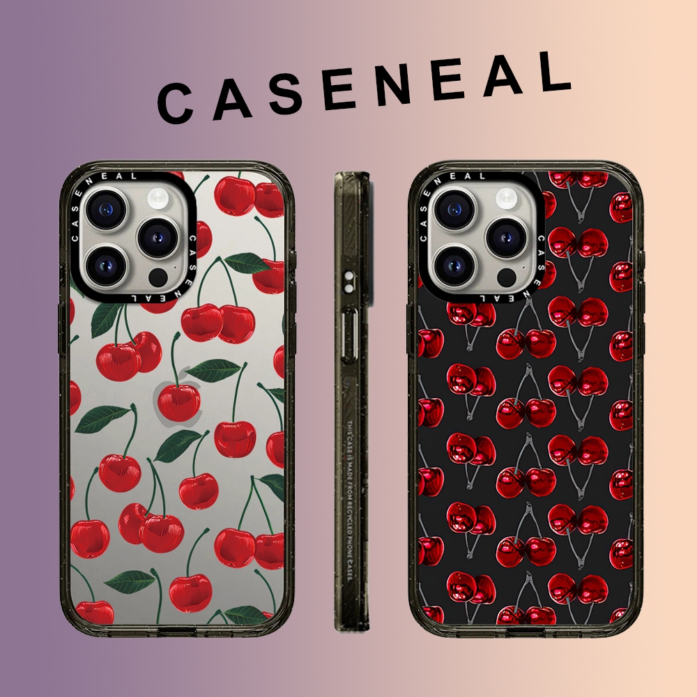 CASENEAL Graffiti ดอกไม้ Kitty กระจกแมวหน้าอะคริลิคใสเคสโทรศัพท์สําหรับ iPhone 17 Pro Max 16 ProMax 15Pro 14 Plus 13 12 โทรศัพท์กันกระแทกขอบนุ่มฮาร์ดป้องกันกรณี