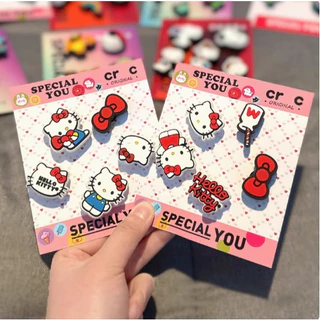 ✨Crocs JIBBITZ CHARMS ของแท้ 100%✨หลายการออกแบบ❤️อุปกรณ์เสริมรองเท้าที่ปรับแต่งได้