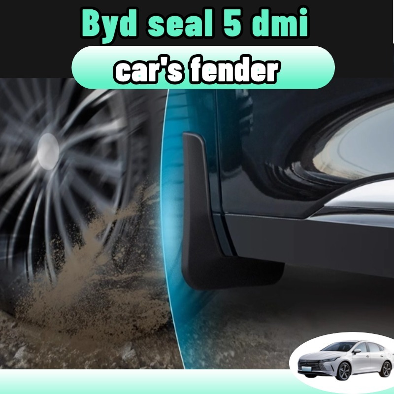 Byd seal 5 dmi กันโคลนกรุล้อ (แบบคลิ๊บล๊อค ไม่ต้องเจาะตัวรถ) ของแต่ง abs รถอุปกรณ์เสริม ของแต่งรถยนต