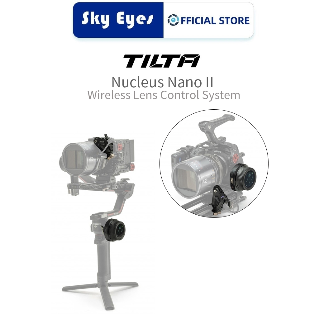 Tilta Nucleus Nano II ระบบควบคุมเลนส์ไร้สายติดตามชุดโฟกัสสําหรับกล้อง DSLR