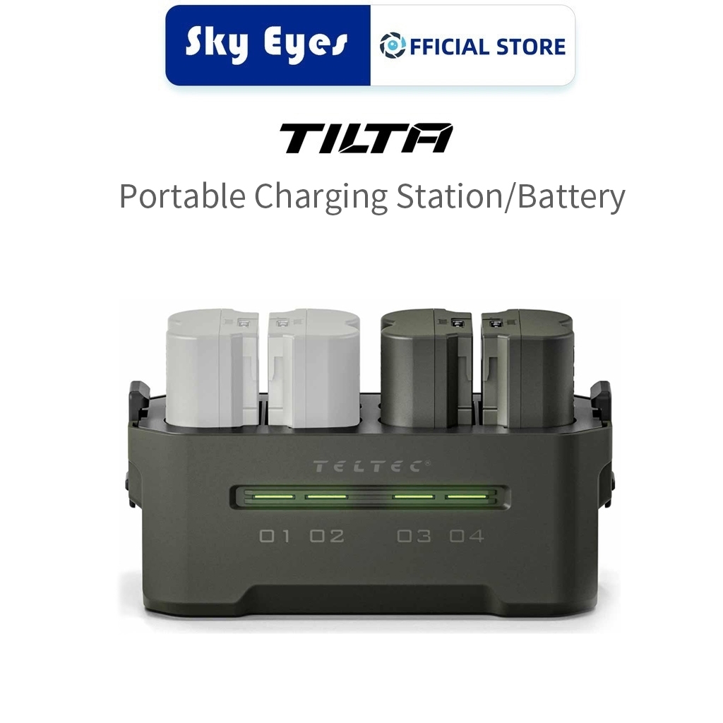 Tilta NP-FZ100/FW50/W235 แบตเตอรี่สถานีชาร์จแบบพกพาสําหรับ Sony A6600, A6700 ฯลฯกล้อง