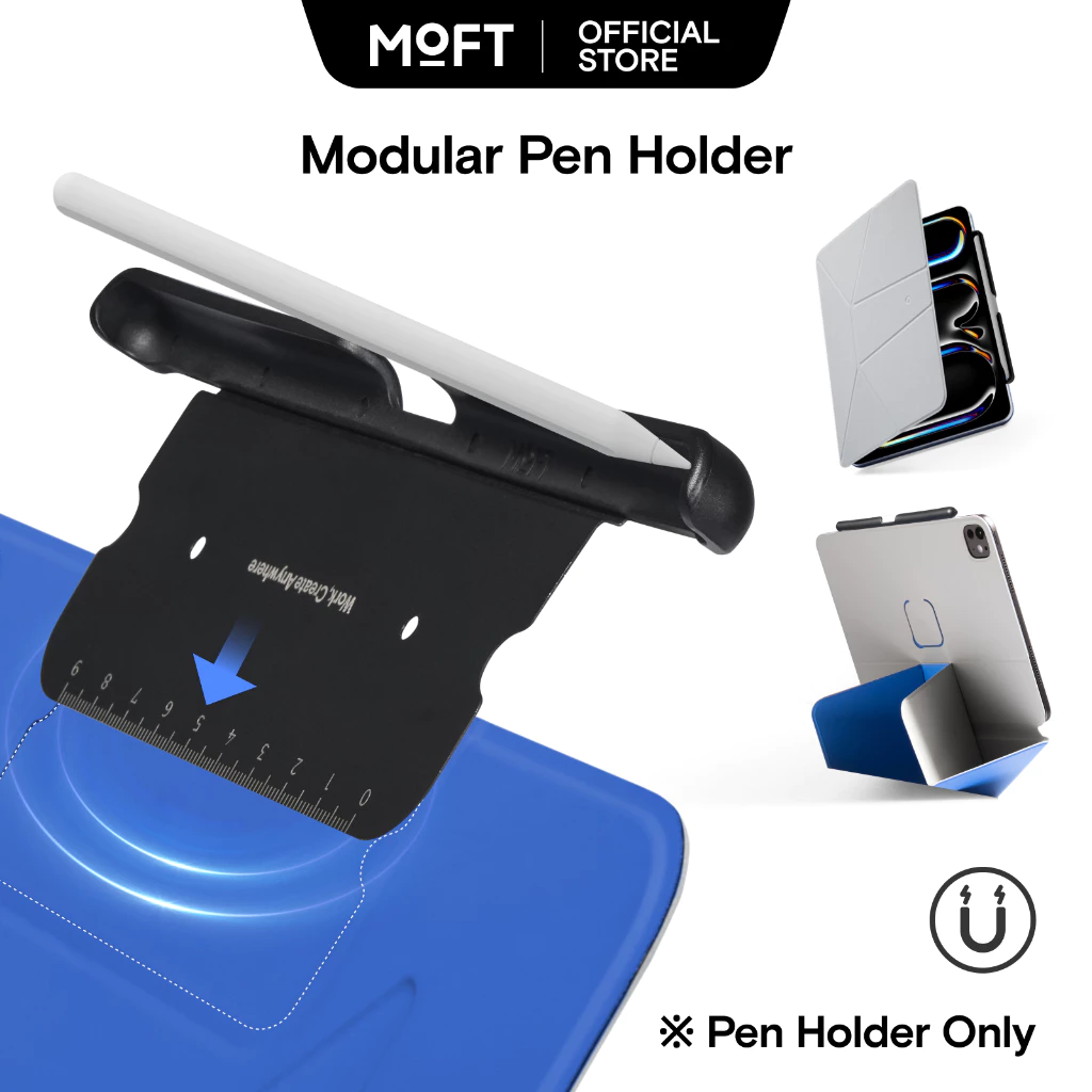 MOFT Modular pen holder Compatible with Dynamic Folio & Float Folio Case ที่ใส่ปากกาแบบโมดูลาร์ เข้ากันได้กับเคส Dynamic และ Float Folio