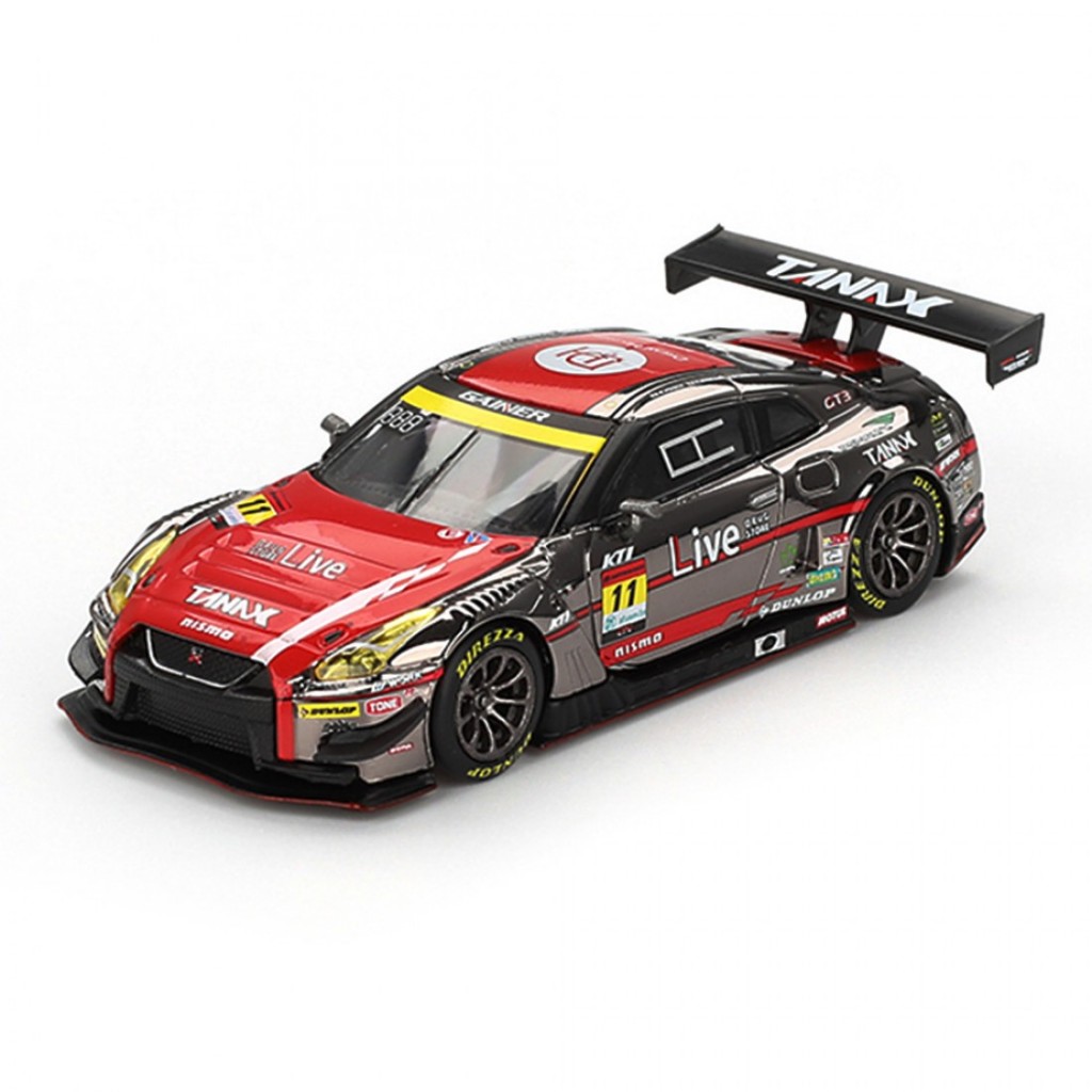 Mini GT MGT00861-BL 1/64 Nissan GT-R NISMO GT3 #11 GAINER BANAX GT-R GAINER 2023 SUPER GT SERIES