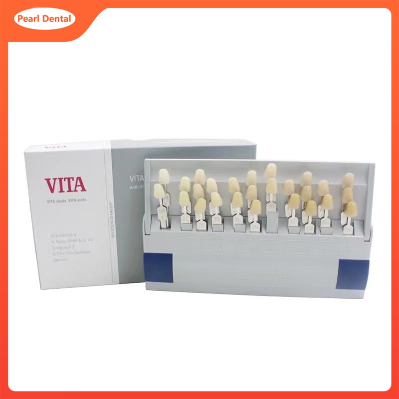 VITA 29 สีฟันไวท์เทนนิ่ง Shade Guide ผลิตภัณฑ์ Colorimetric Plate 3D Master พร้อม Bleached Shade Guide