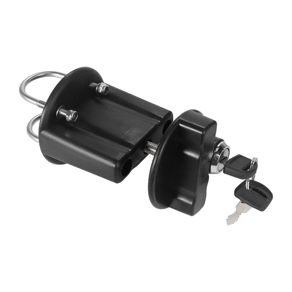ล็อค Clamp พร้อมกุญแจสําหรับ 3L 4L 5L การใช้ถังน้ํามัน Mount Bracket ล็อค Fastener เบนซินสามารถ Jerry กระป๋องสําหรับรถจักรยานยนต์