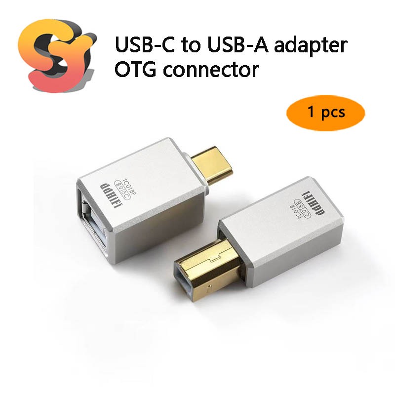 [อุปทานสต็อกพร้อม] 1 ชิ้น ddHiFi TC01A TC01C TC01B TC01BF หัวแปลง USB-C ถึง USB-A ปลั๊ก OTG