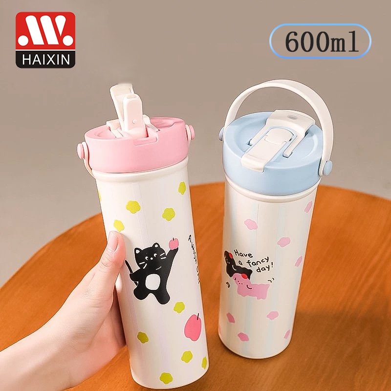 แก้วนํ้าเก็บความเย็น (600ml) จัดส่งในกรุงเทพฯ ประเทศไทย รักษาความร้อนและเย็น แก้วสแตนเลส 316 เก็บเย็