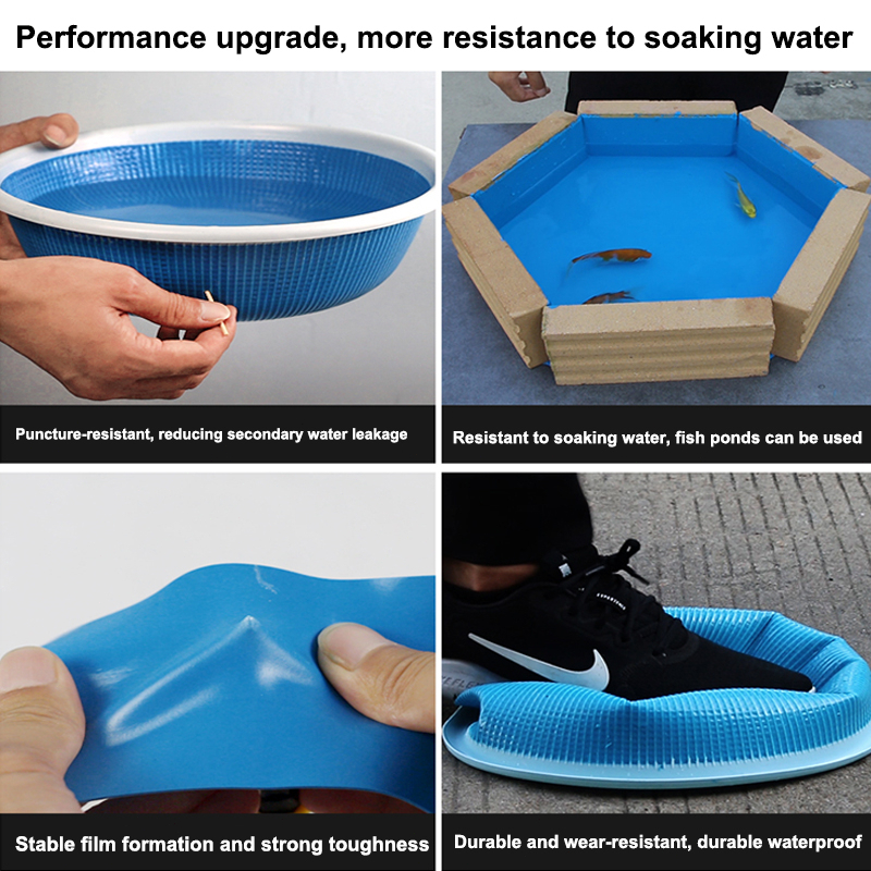 กันน้ำ100ปีไม่รั่ว💦สีกันน้ำรั่วซึม สีกันน้ำรั่วซึม กันซึม ระเบียงหลังคา สีทาผนัง กาวกันน้ํารั่วซึม สีทากันซึม - รูปที่ 4