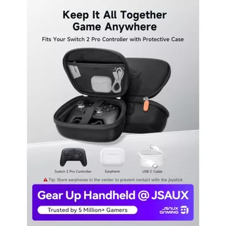 JSAUX Pro Controller กระเป๋าถือสําหรับ Switch 2 Controller Case Joy-Con Storage Case Nintendo Switch Pro-BG0127