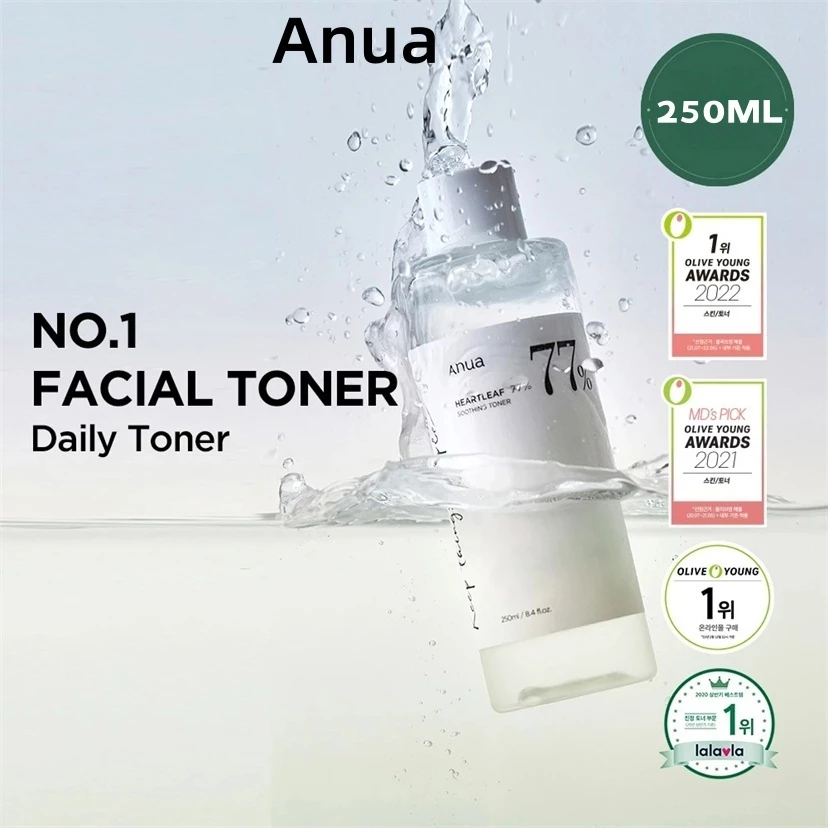 Anua Heartleaf 77% Soothing Toner (40ml) / Anua Heartleaf 77% Toner Menangkan (40ml)