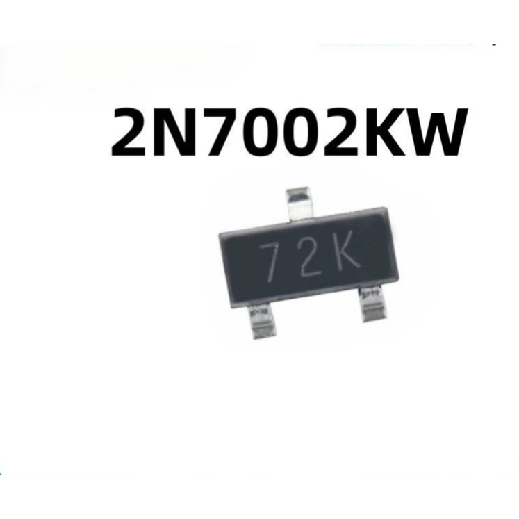 (10-20 ชิ้น) 100% ใหม่ 2N7002KW 2N7002W การพิมพ์ผ้าไหม SOT-23 ชิปเซ็ต