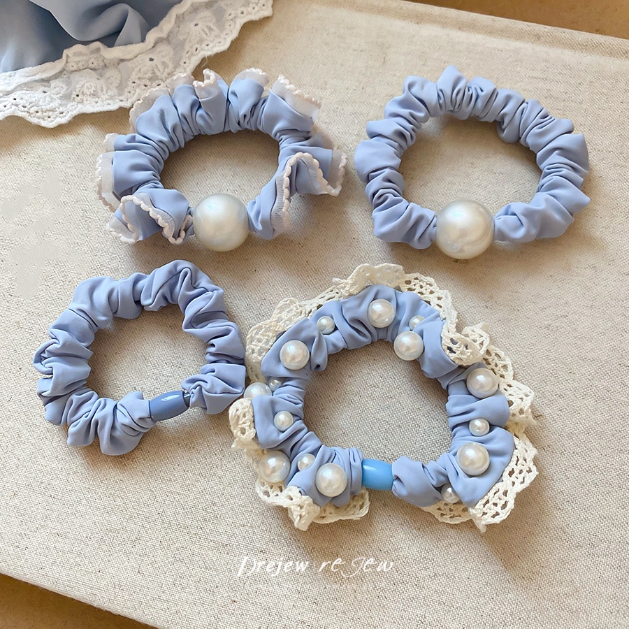 กระโปรงผ้าอะคริลิก มีลูกไม้ และมุกเทียม ในสไตล์น่ารัก ๆ - รูปที่ 2