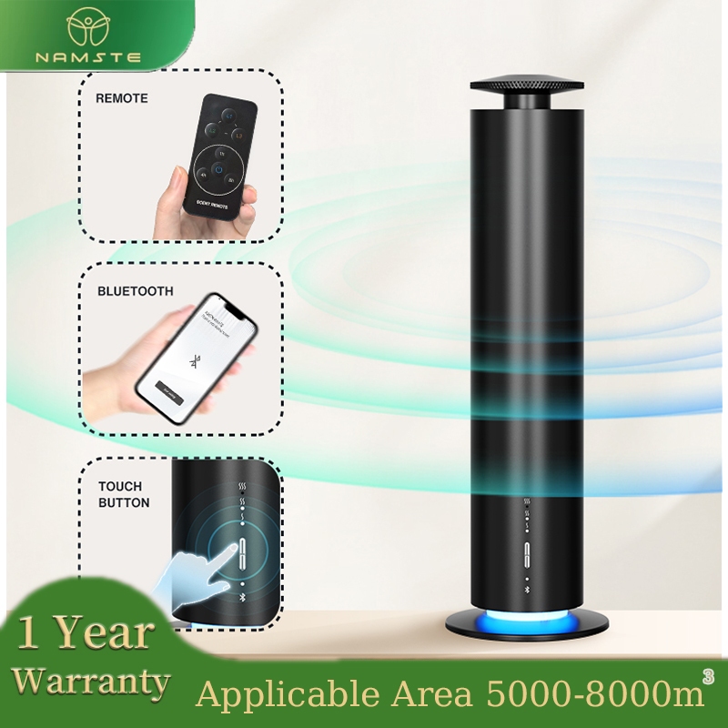 NAMSTE Air Humidifier 200m³ สําหรับห้อง Aroma Aromatherapy Diffuser Nebulized Aroma Diffuser พร้อมรีโมทคอนโทรล