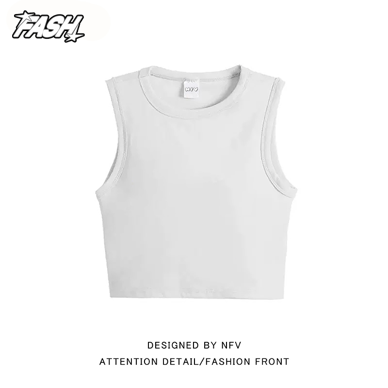 NFV เสื้อกล้ามผู้หญิง💕ลายน้องหมาดัชชุนด์น่ารัก คอกลม แฟชั่นสไตล์เกาหลี เซ็กซี่ ยืดหยุ่น ใส่สบาย เข้ารูป ช่วยให้ดูผอม ผู้หญิง สายเดี่ยว YG1804 - รูปที่ 7