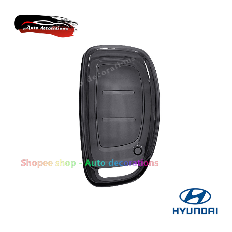 Hyundai Tucson/HB20 2024/2025 / HB20 creta ix35 ฝาครอบกุญแจโปร่งใสกันน้ําและทนต่อการสึกหรอ keyless สไตล์เรียบง่าย - รูปที่ 3