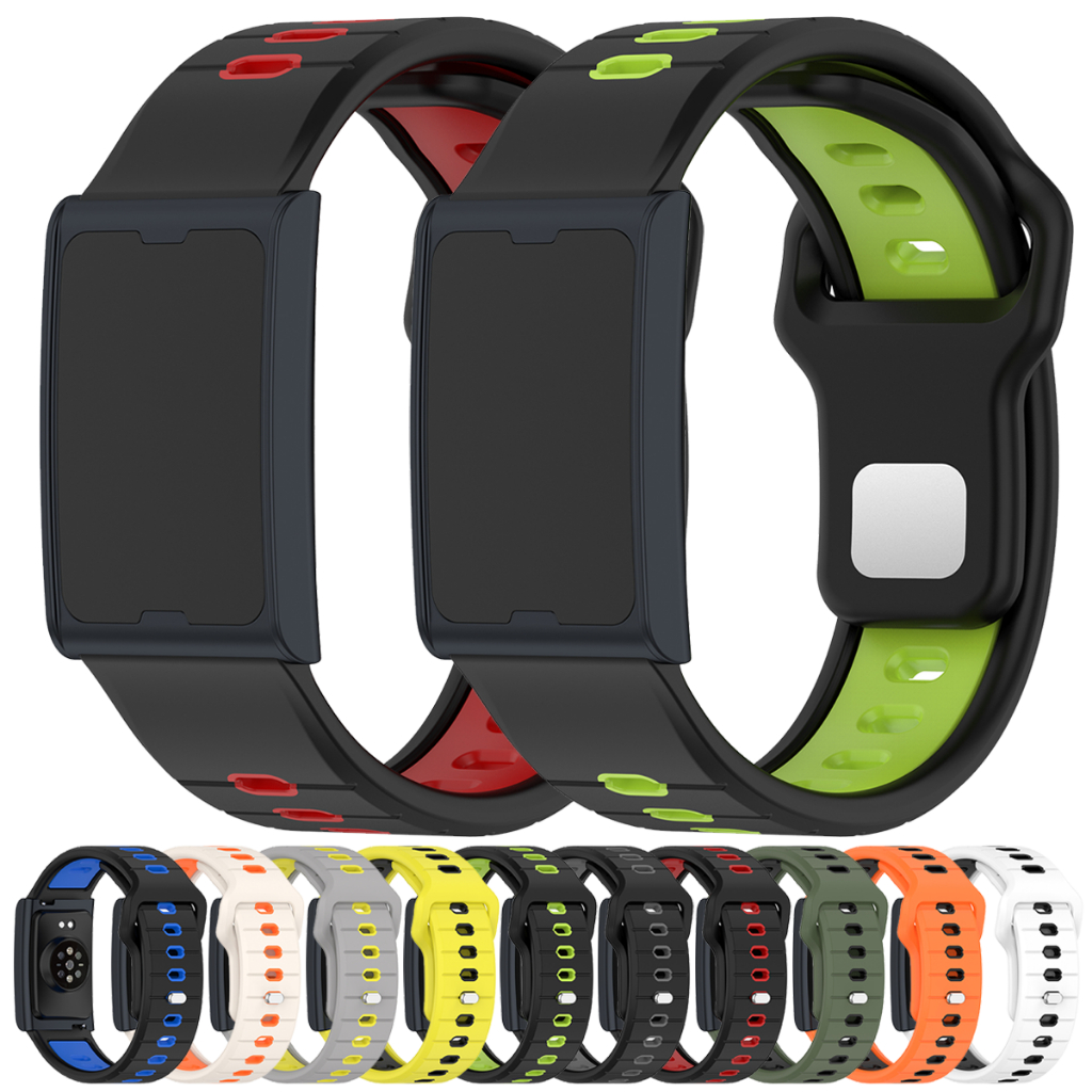 สายนาฬิกาซิลิโคน Amazfit Helio Strap Watchband สําหรับ Amazfit Helio Strap สายรัดข้อมือแฟชั่น