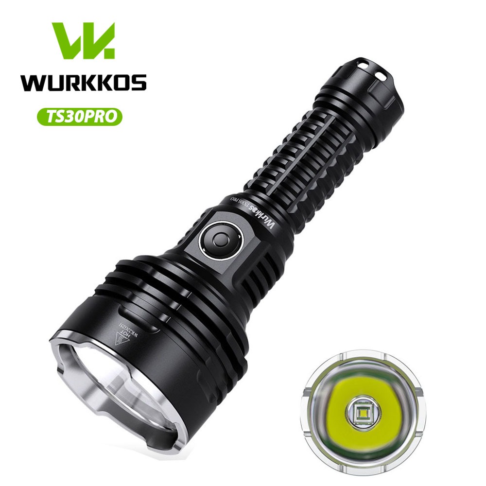 Wurkkos TS30SPro ไฟฉาย แบบชาร์จ USB C SBT90.2 LED 6000lm Anduril Version 21700