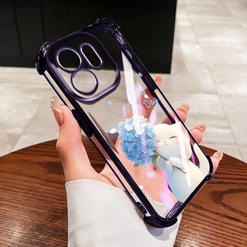 VRQR สําหรับ Infinix Smart 9 HD Hot 60i 50i Hot 60 50 Pro Plus 4G 5G X6531B X6728B X6532C X6885 กรณี