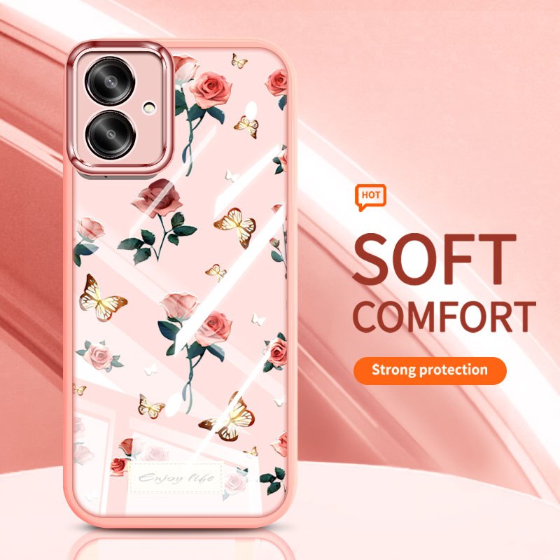 YBD สําหรับ Infinix สมาร์ท 10 Plus Tecno POP 10 Spark GO 2 KM4 X6725 X6725B X6725C เคสโทรศัพท์ Vinta