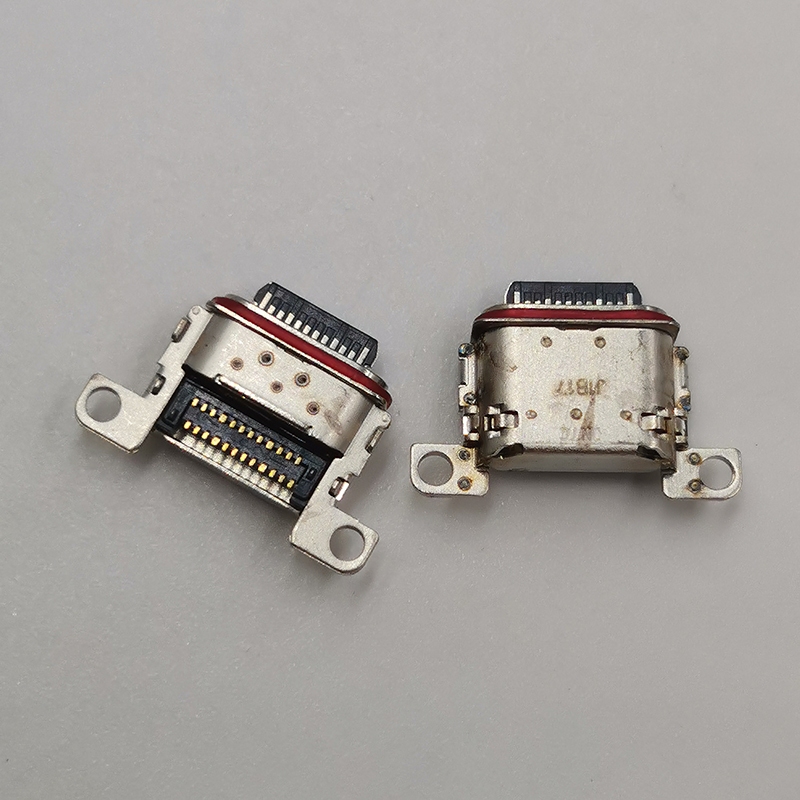 5-20Pcs USB ชาร์จพอร์ต Dock Plug สําหรับ Samsung Galaxy S25 S24 S23 S21 S22 Plus Ultra 5G FE G996 G991 G998 G990 S908 S901 S906 S916 S931 S936 S711 Charger Connector S711 แจ็ค