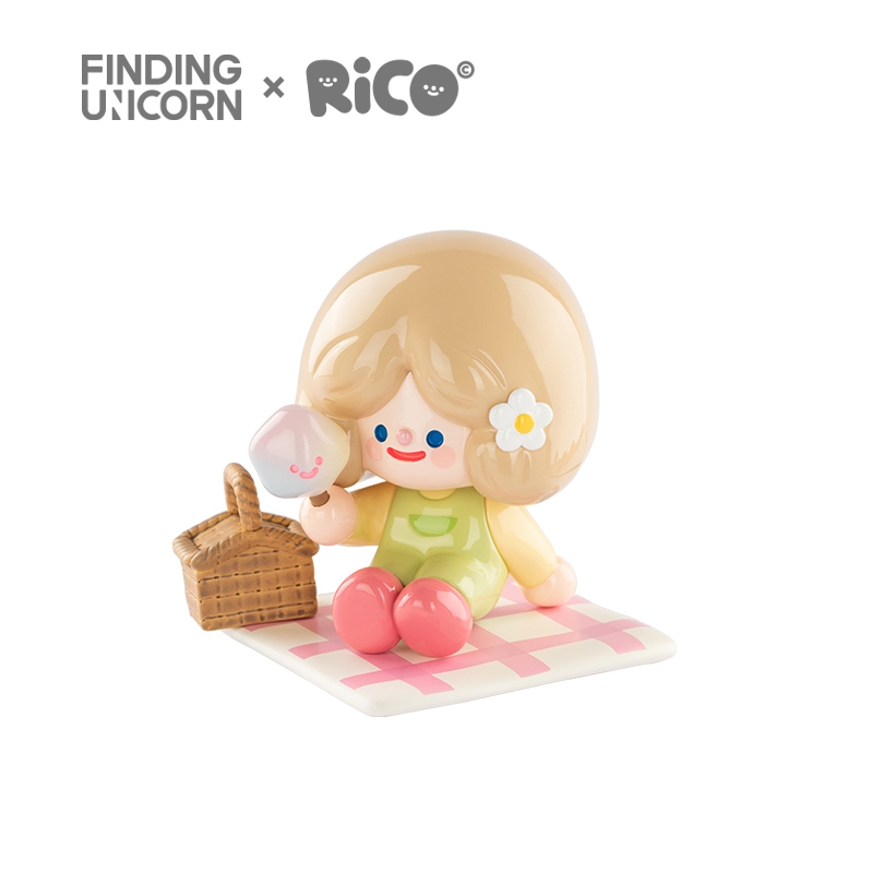 FINDING UNICORN RiCO Happy Picnic Together Series Blind Box（Single Box 1Pc）