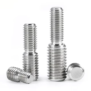 M3-M16 Conversion Double Head Transfer สกรู 304 สแตนเลสสตีลอะแดปเตอร์ชายชาย Bolts Bushing พิเศษ Bolt Endless สกรู M4 M5 M6 M8