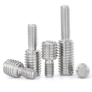 M3-M16 Conversion Double Head Transfer สกรู 304 สแตนเลสสตีลอะแดปเตอร์ชายชาย Bolts Bushing พิเศษ Bolt Endless สกรู M4 M5 M6 M8