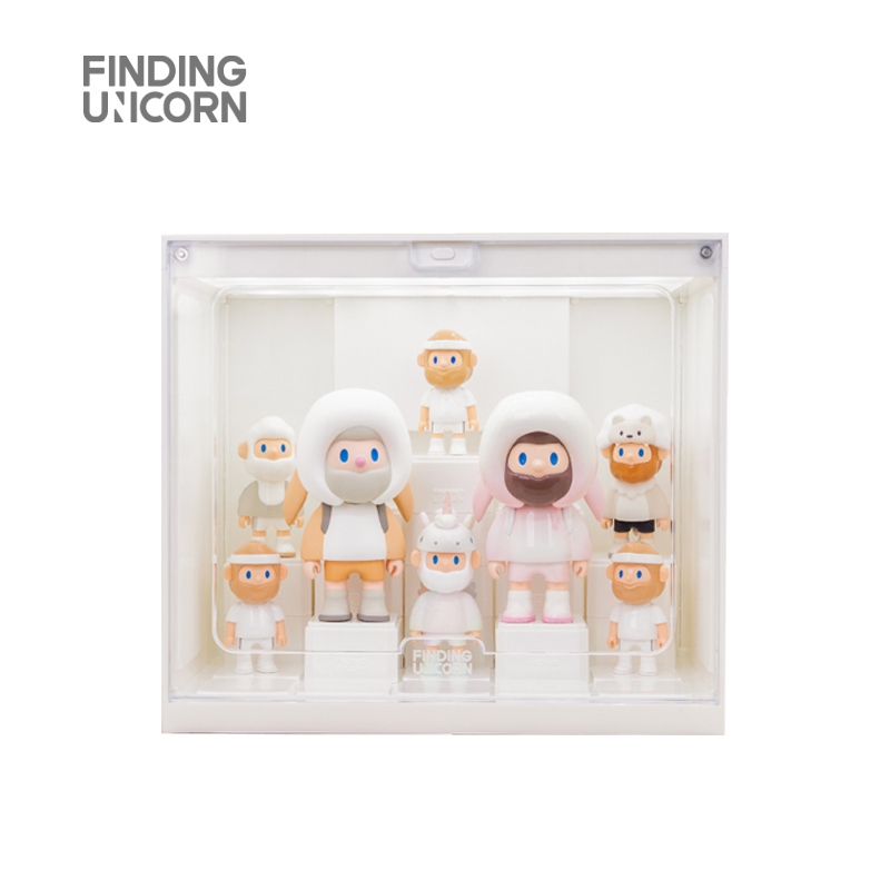 FINDING UNICORN Game Box Display Manual （White/Purple/Pink/Cyan）