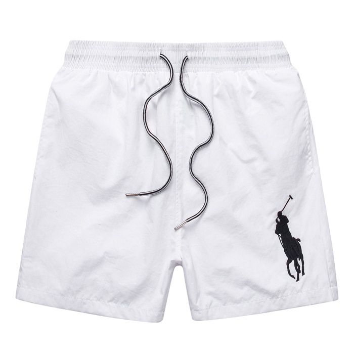 กางเกงขาสั้นสั้นผู้ชาย Quick-Drying Lace-Up กางเกงชายหาดสามจุดฤดูร้อนหลวมขนาดใหญ่กีฬากางเกงขาสั้นลําลอง