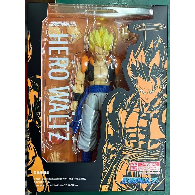 Demoniacal Fit Magic Contract Movable SHF Hero Waltz Gogeta 1/12 ตุ๊กตาเคลื่อนย้ายได้