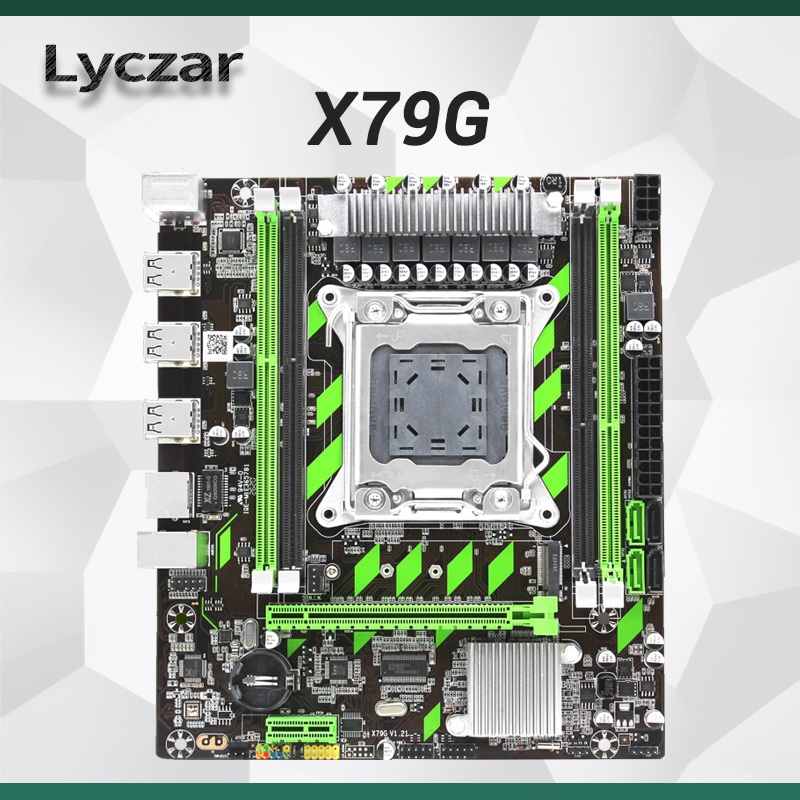 เมนบอร์ด X79 mATX INTEL LGA 2011 เมนบอร์ด