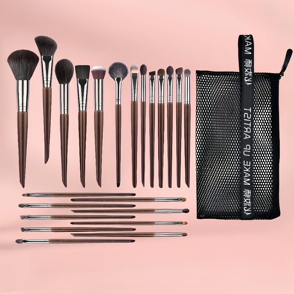 OVW ชุดแปรงแต่งหน้ามืออาชีพขนนุ่ม 22 ชิ้น ZH00397