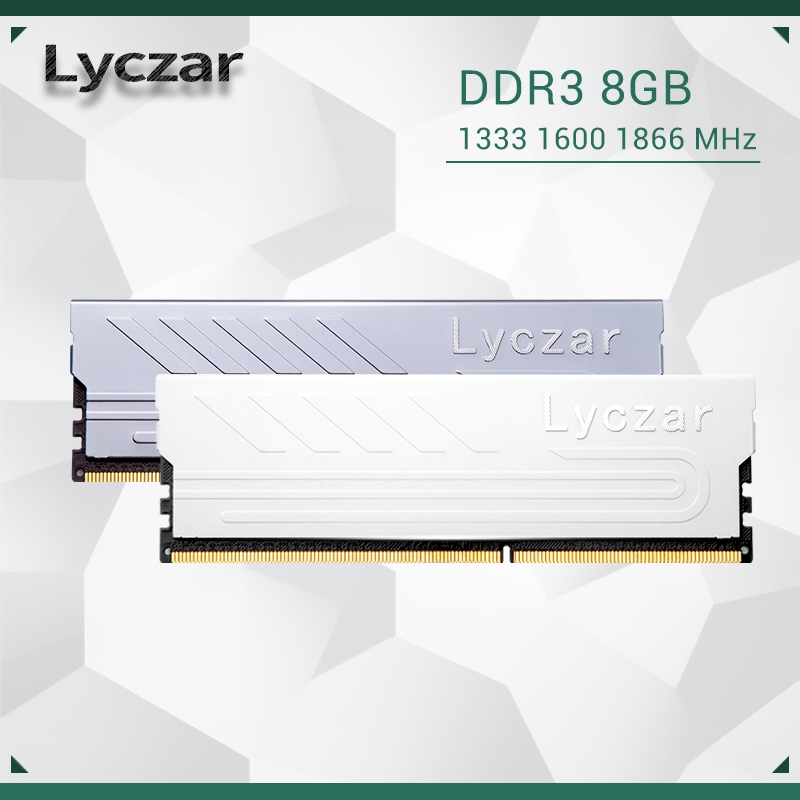 DDR3 8GB RAM 1333MHz 1600MHz 1866MHz PC3 Lyczar หน่วยความจําเดสก์ท็อป 1600 1333 DIMM 4G 8G